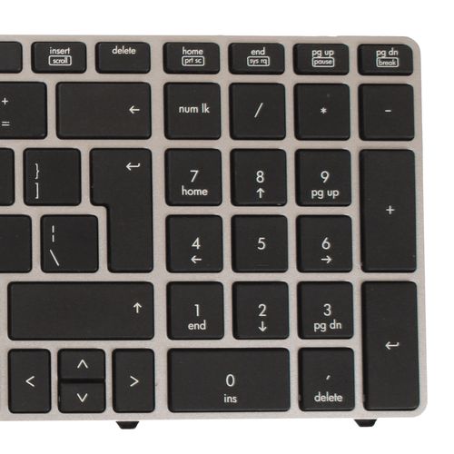 Tastatura za laptop HP 8560p Veliki Enter sivi frame sa misem slika 2