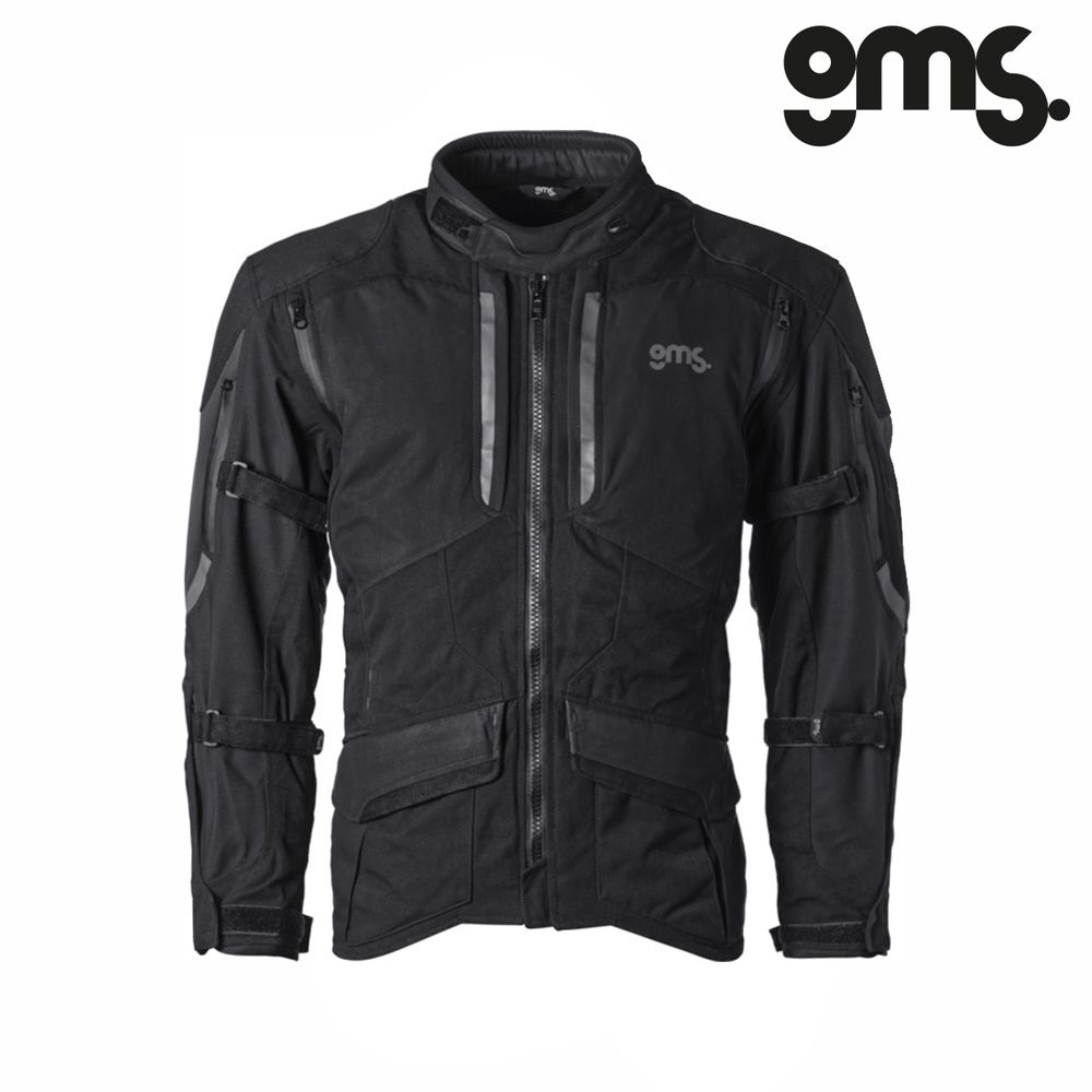 Jakna za motor GMS Acamar WP - Crna vel.3XL slika 1