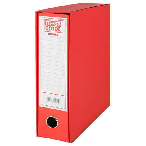 TipTop Office Registrator Standard A4, 7.5cm, crveno slika 1