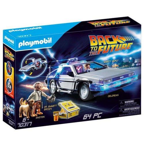 Playset Action Racer Back to the Future DeLorean Playmobil 70317 slika 1
