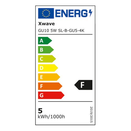 Xwave GU10 5W SL-B-GU5-4K LED Sijalica 4000K.220V,450Lm,Bela slika 3