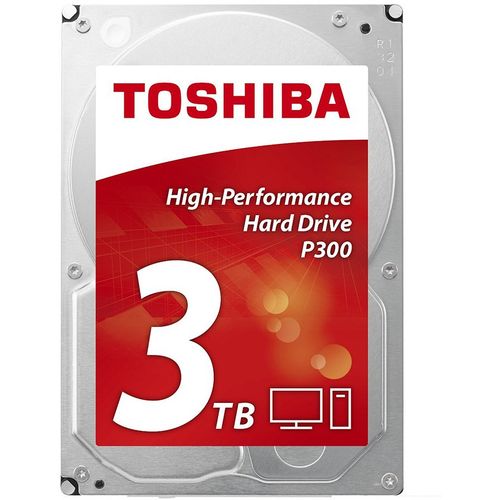 HDD desktop Toshiba P300 (3.5" 3TB, 7200RPM, 64MB, NCQ, AF, SATAIII), bulk slika 1