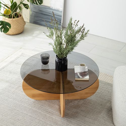 Bubble 2 - Oak Oak Coffee Table slika 2