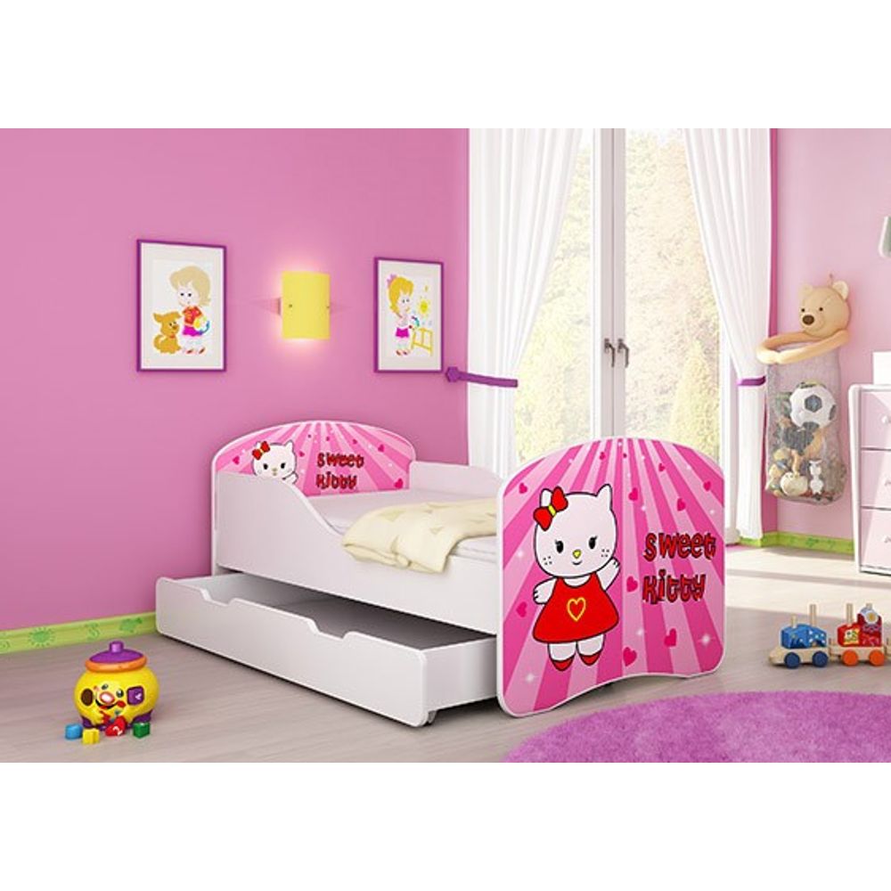 ACMA Dječiji krevet Acma I sa ladicom - 160x80cm - Dezen 15 slika 1