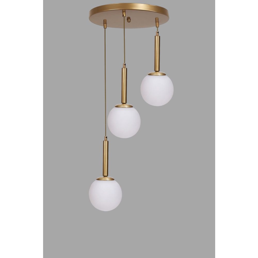 Opviq Luster 881, Bijela, Zlatna slika 2