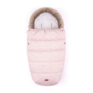 PETITE&MARS Footmuff Comfy 4 u 1 zimska vreća za kolica, Glossy Princess/White