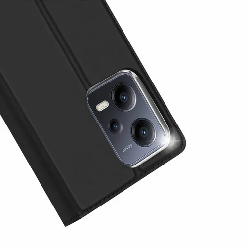 DUX DUCIS Skin Pro – preklopna torbica za Xiaomi Redmi Note 12 5G crna slika 3