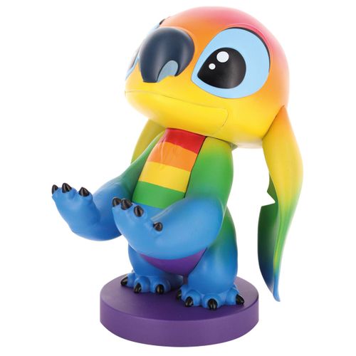 Disney Stitch Rainbow figure clamping bracket Cable guy 20cm slika 9