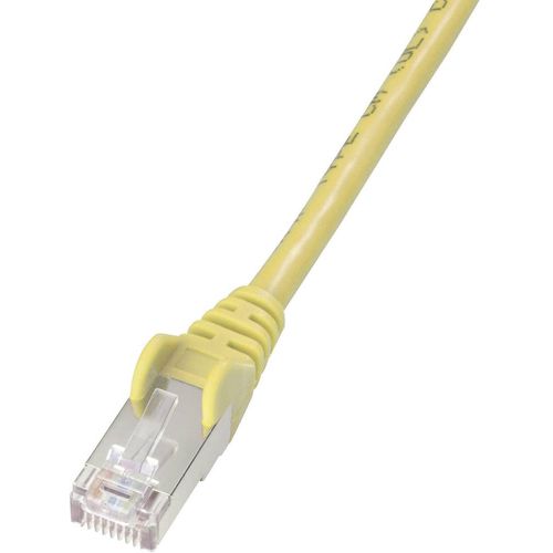 Digitus DK-1531-010/Y RJ45 mrežni kabel, Patch kabel cat 5e SF/UTP 1.00 m žuta  1 St. slika 1