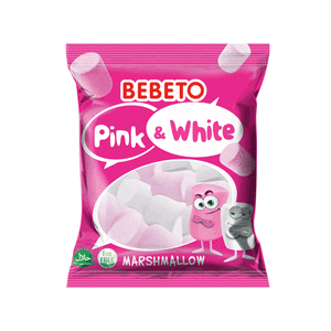 Bebeto Marshmallow Pink&White 60g