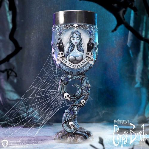 NEMESIS NOW CORPSE BRIDE EMILY GOBLET 20.6CM slika 7