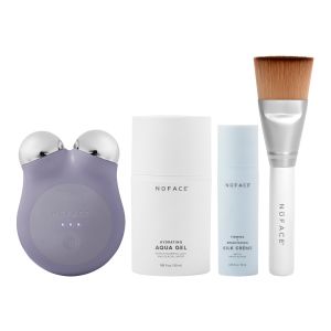 NuFace Mini+ Starter Kit uređaj za njegu lica Violet Dusk