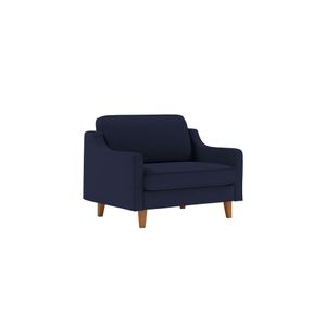 Fotelja Robin Loveseat - noćno plava orah