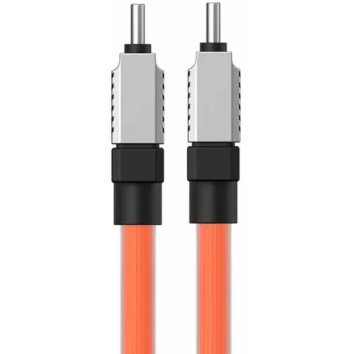 BASEUS kabel tipa C na tip C CoolPlay Power Delivery 100W 2m narančasti slika 5