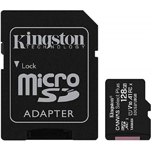 Kingston microSDXC Memorijska Kartica, Select Plus, Class 10, 128GB slika 1