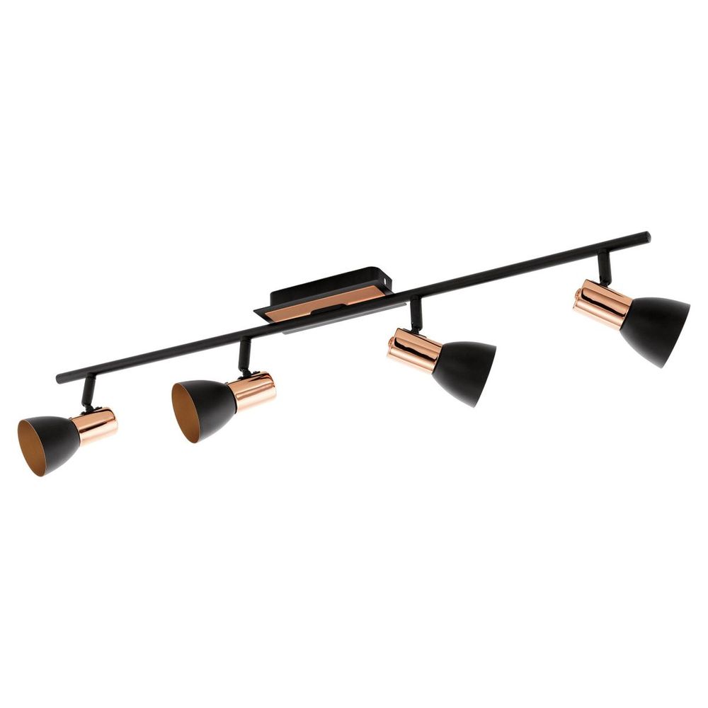 Eglo Barnham reflektor/4, led, 4x3,3w, 4x240lm, bakar/crna/čelik  slika 7