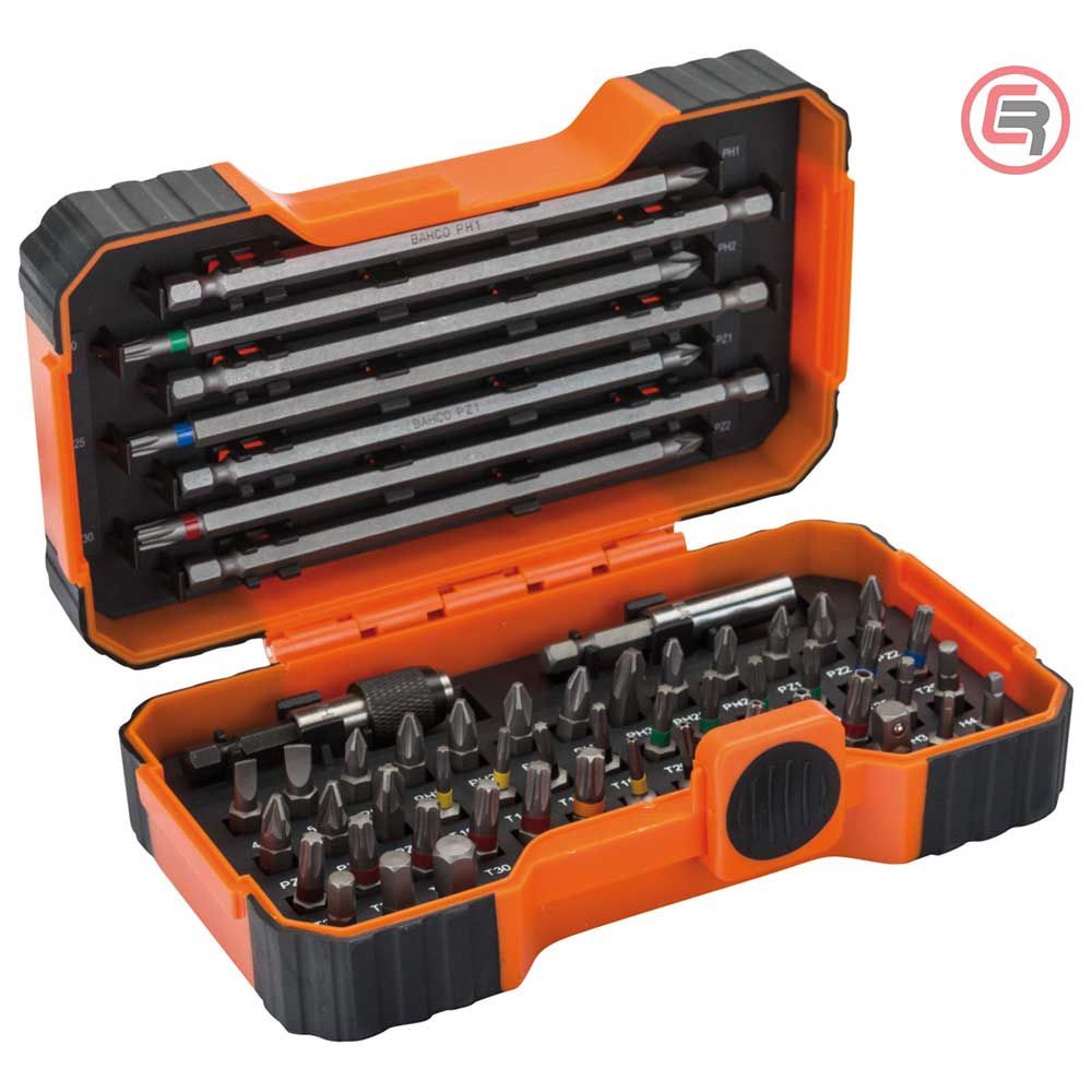 Bahco Set Bitova Ravni, Philips, Pozidriv, Hexagon, Torx 54 dijelni - 59/S54BC slika 1