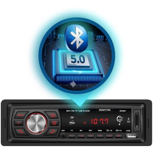 MANTA auto radio RS4507, BlueTooth, MP3, SD, USB, 4x10W, ISO, Handsfree slika 4