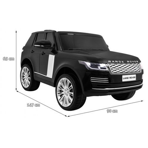 Licencirani auto na akumulator Range Rover HSE 4x4 - dvosjed - crni slika 2