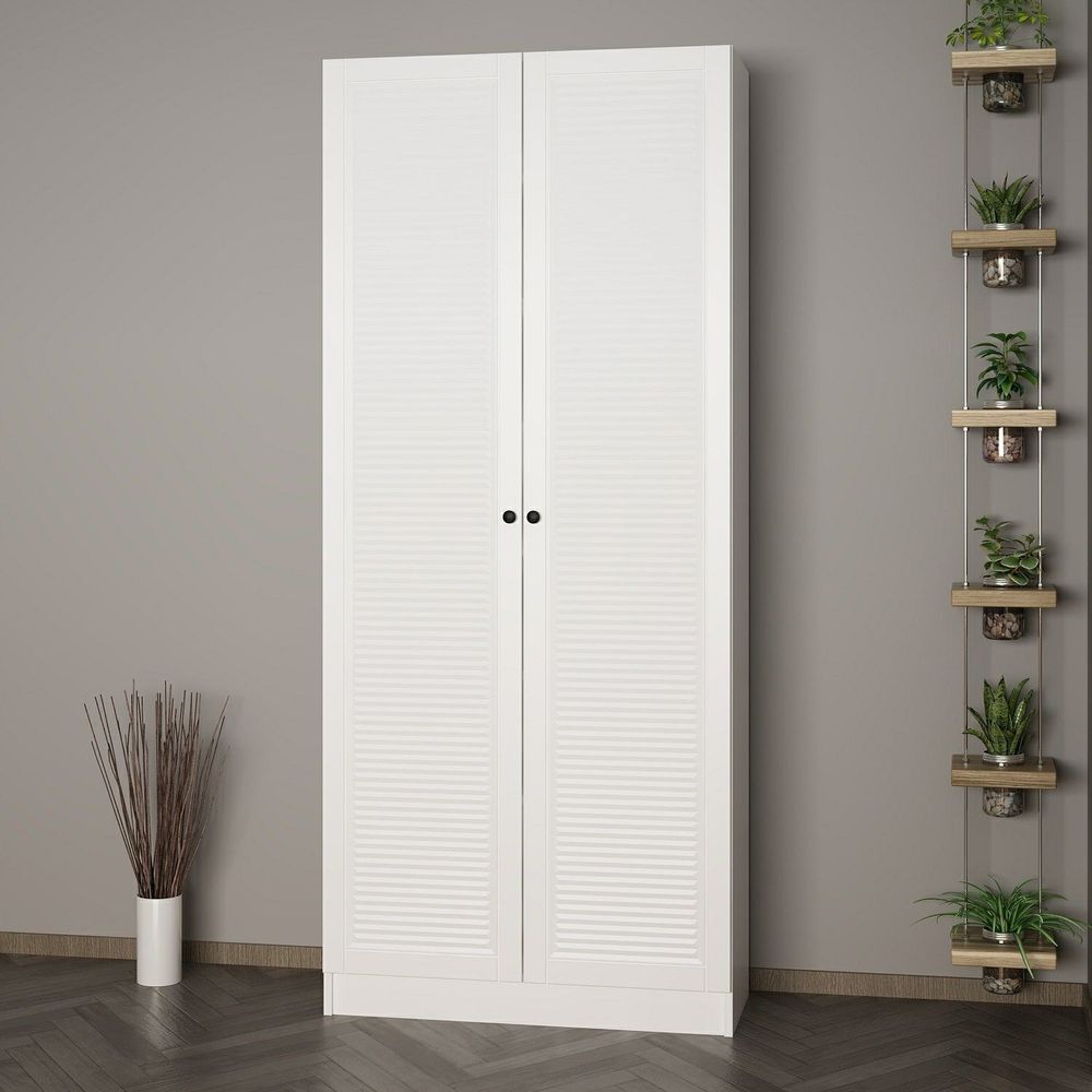 Hall stand Noah - 8457, bijela boja slika 3