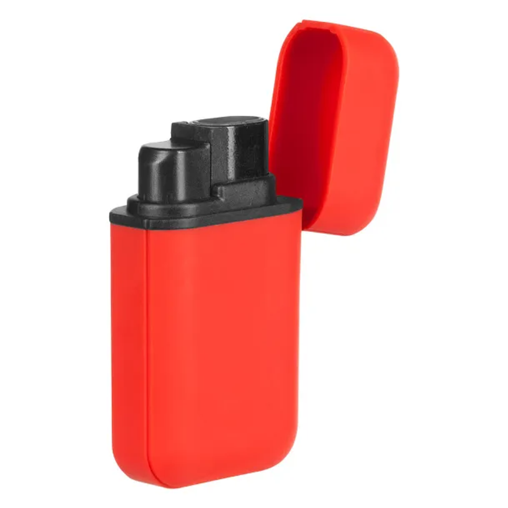 TORCH,plast.upaljač sa duplim turbo pl.roj.crveni slika 1