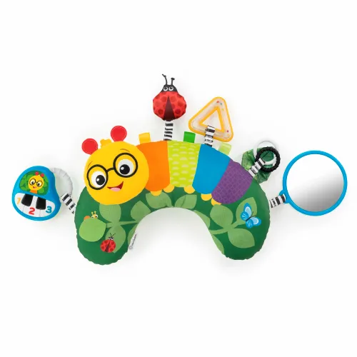 Kids II Baby Einstein Igračka Jastuk Tummy Time - Cal The Caterpillar 16756 0-12M slika 1