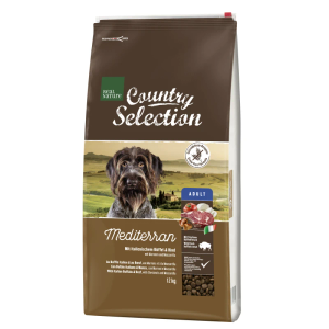 Real Nature Country Mediterran Adult bizon, kesten, mozzarella 12 kg