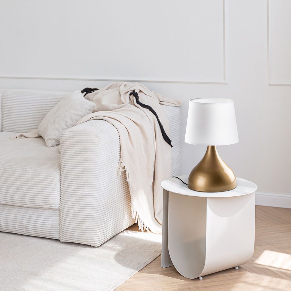 Gota - 15477 Zlatna i Bijela Stolna Lampa slika 2