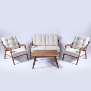 MYC01 Set Stola i Stolica za Vrt (4 Komada)