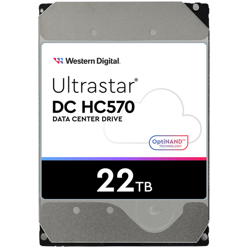 HDD Server WD/HGST ULTRASTAR DC HC570 (3.5’’, 22TB, 512MB, 7200 RPM, SATA 6Gb/s, 512E SE NP3), SKU: 0F48155 slika 1