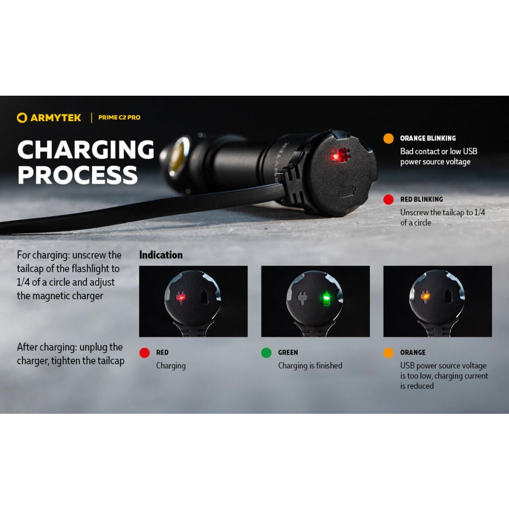 Armytek Baterijska lampa Prime C2 Pro slika 21