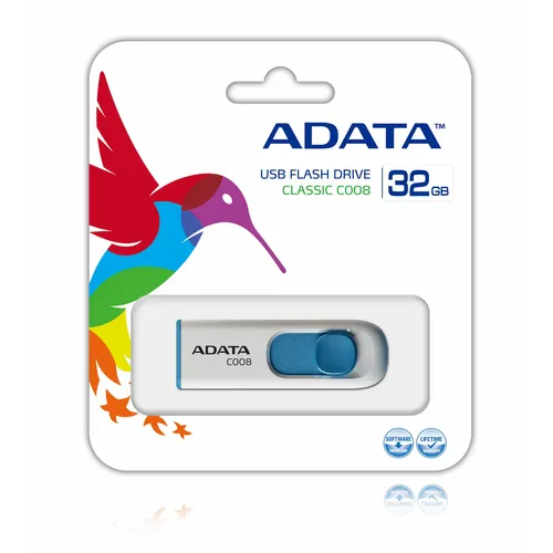 USB Flash 32 GB AData 2.0 AC008-32G-RKD slika 2