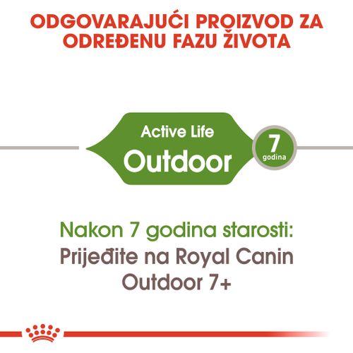 ROYAL CANIN FHN Outdoor, potpuna i uravnotežena hrana za mačke namijenjena aktivnim mačkama koje žive pretežno na otvorenom, 4 kg slika 9