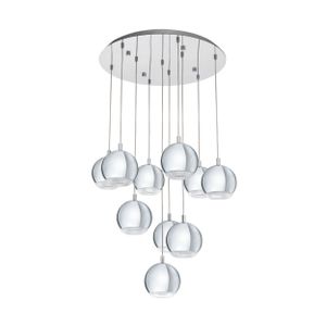 Eglo Conessa visilica/10, led, gu10, 10x3,3w, krom 