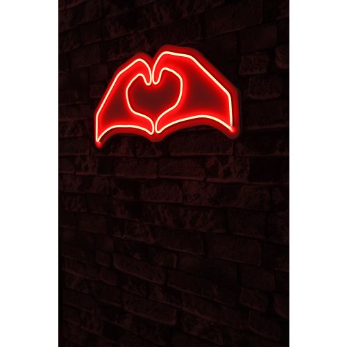 Wallity Ukrasna plastična LED rasvjeta, Sweetheart - Red slika 1