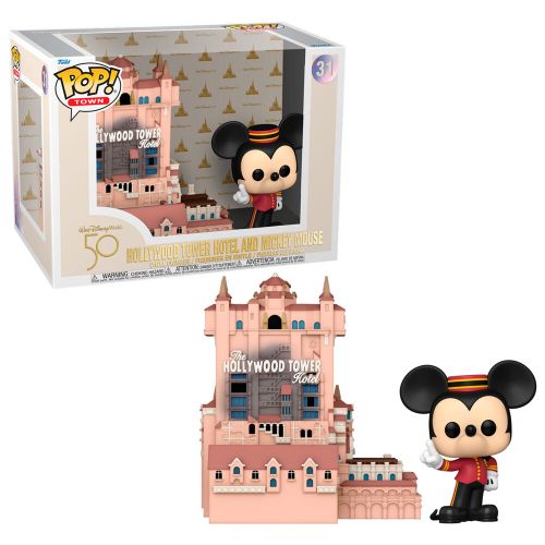 POP figura Walt Disney World 50. obljetnica Hollywood Tower Hotel i Mickey Mouse slika 3