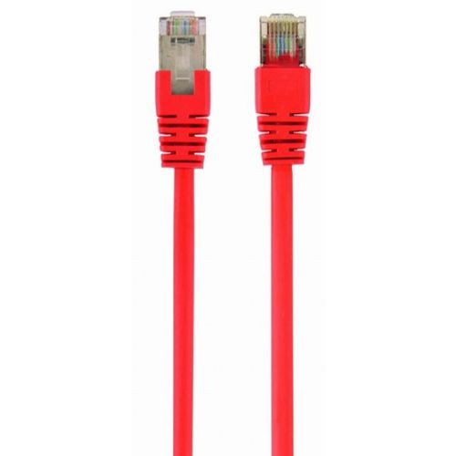 PP22-1M/R Gembird Mrezni kabl FTP Cat5e Patch cord, 1m red slika 1