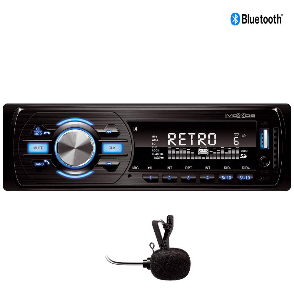SAL Auto radio, 4 X 45W, Bluetooth, FM, USB / SD / AUX,daljinski - VB 4000 slika 1