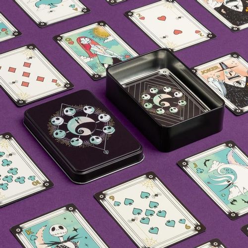 PALADONE NIGHTMARE BEFORE CHRISTMAS PLAYING CARDS IN A TIN slika 1