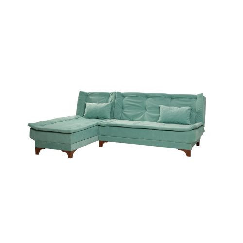 Kelebek Köşe Left - Sea Green Sea Green Corner Sofa-Bed slika 2