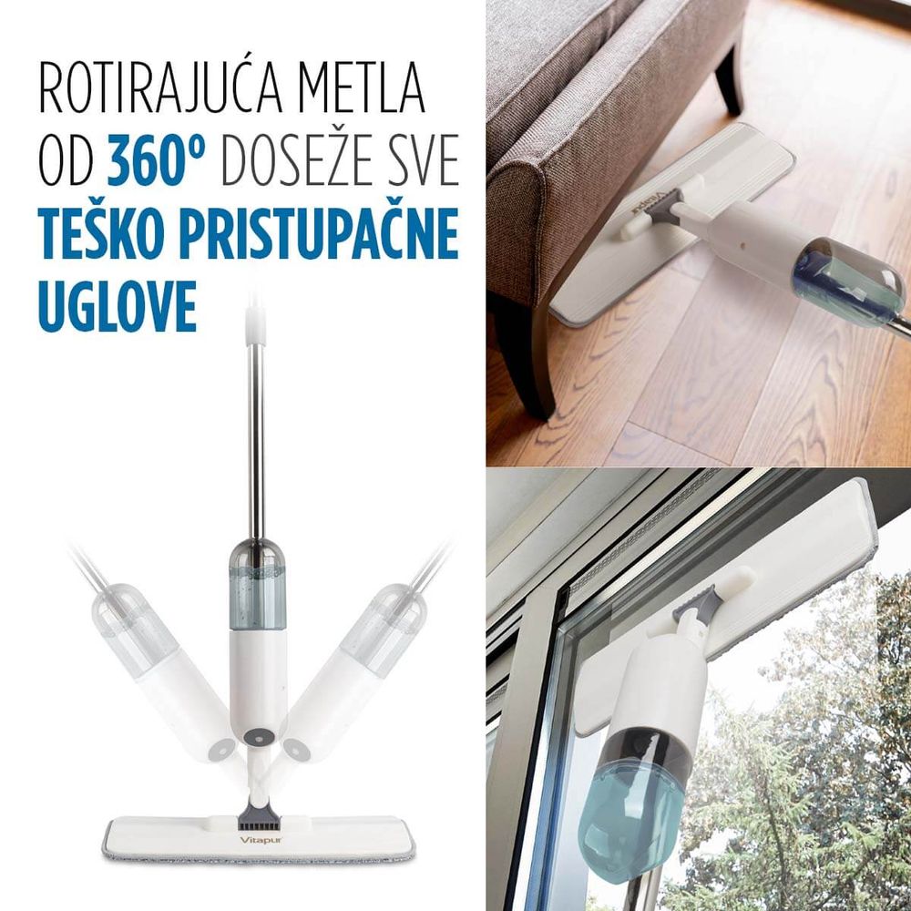 Vitapur brisač podova sa špricom slika 8