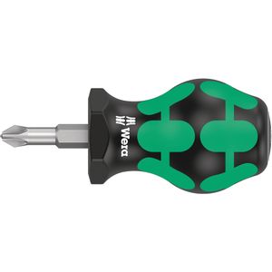 Wera 355 PZ Pozidriv Stubby kratki odvijač, PZ 2 x 25 mm, 05008854001