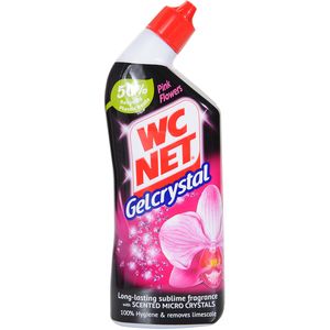 Wc net gel crystal pink flowers 750 ml