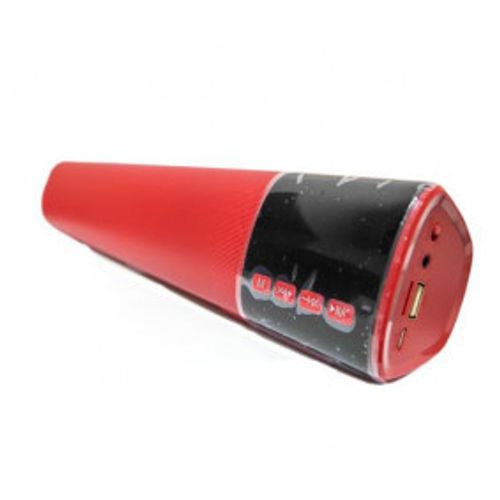 Bluetooth zvucnik B28S with LCD 5W+5W crvena slika 1