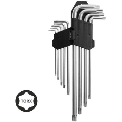 Awtools dugi torx ključevi / T10-T50 / set od 9 komada slika 1