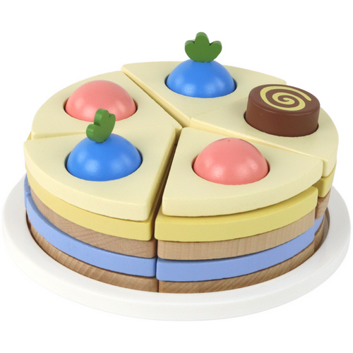 Drvena torta - Komadi za tortu - 8 komada slika 5