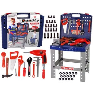 Set of Quality Tool for Children with a Case Driller Workbench