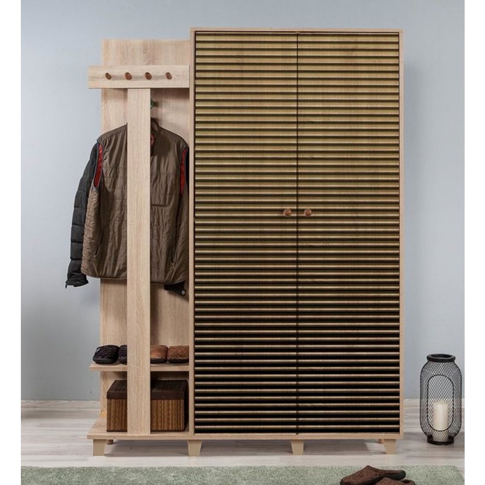 Hall stand Garmanto 135-220, boja / nijanse sonoma hrasta slika 2