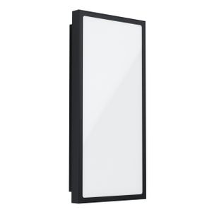 Eglo zidna rasvjeta casazza led 16w 3000k 2350lm crno/bijelo v:400mm