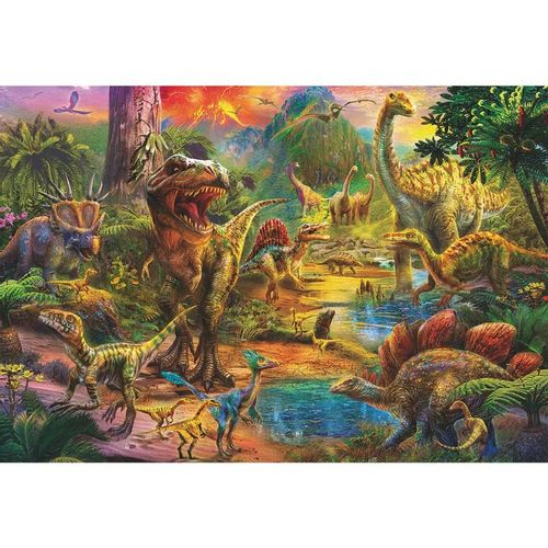 Land of Dinosaurs puzzle 1000pcs slika 1